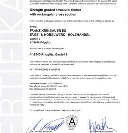 CE Certification for structural timber 